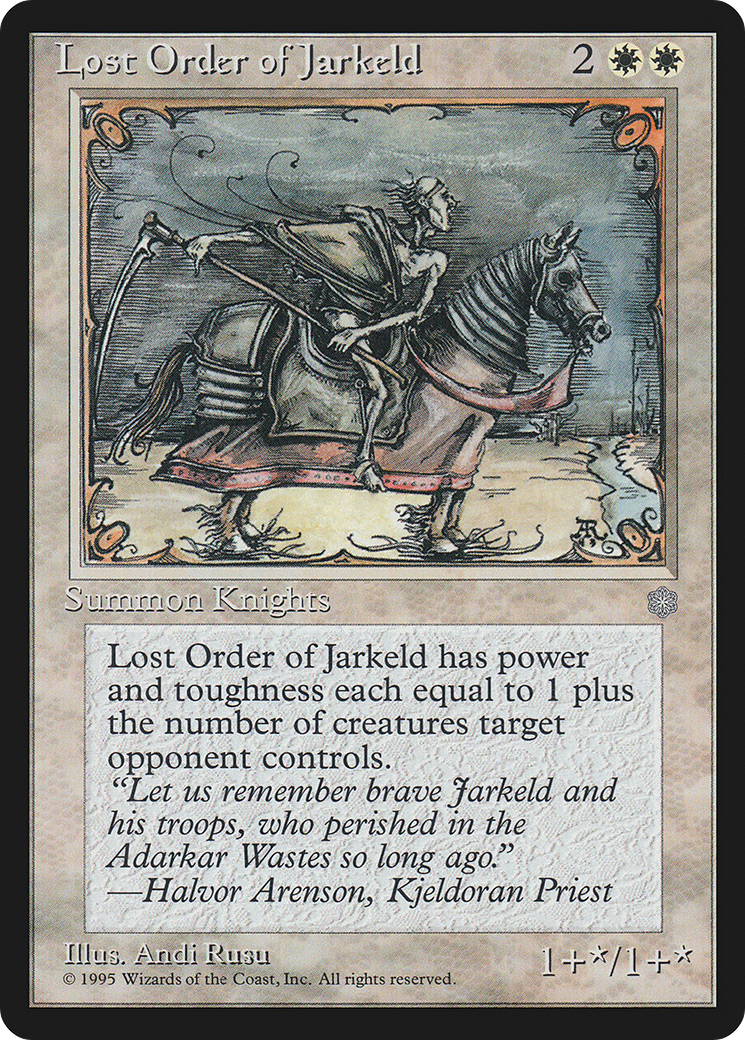 Image of Lost Order of Jarkeld (ICE-) - Ice Age