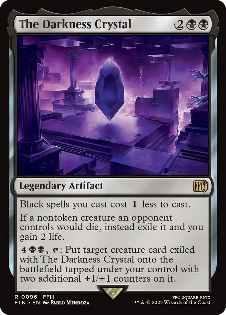 Image of The Darkness Crystal (FIN-096) - FINAL FANTASY Foil