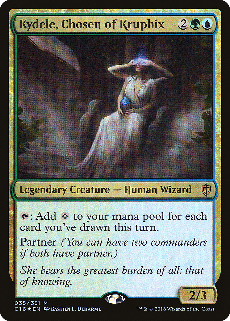 Image of Kydele, Chosen of Kruphix (C16-035) - Commander 2016 Foil