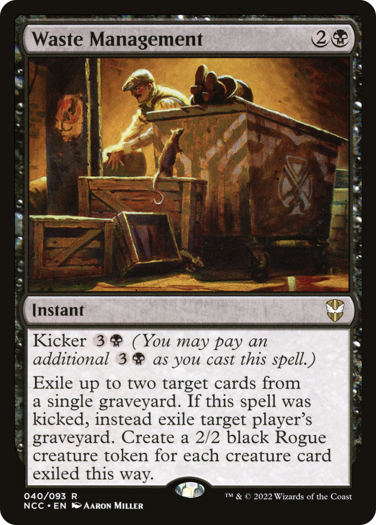 Image of Waste Management (NCC-040) - New Capenna Commander