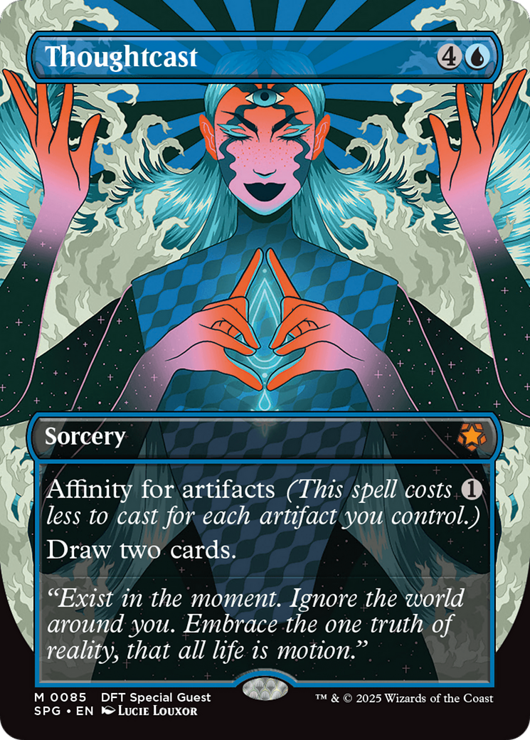 Image of Thoughtcast (Borderless) (SPG-085) - Special Guests (Borderless) Foil
