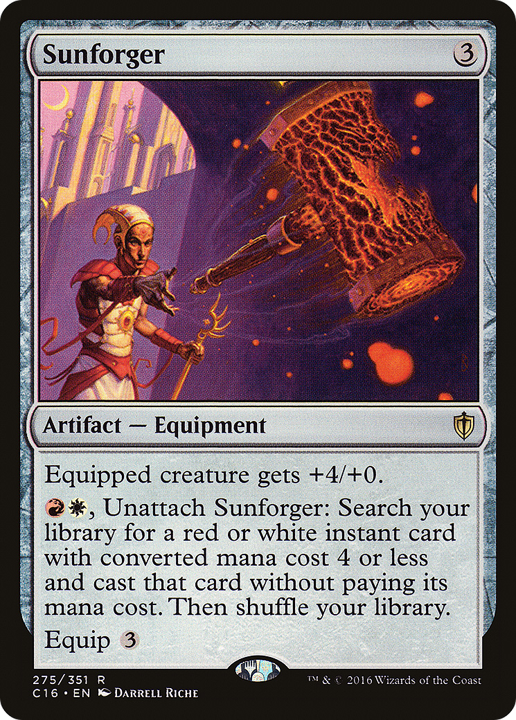 Image of Sunforger (C16-275) - Commander 2016