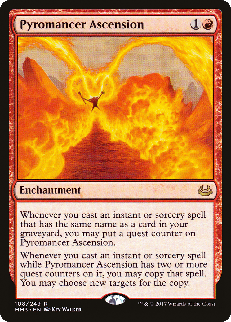 Image of Pyromancer Ascension (MM3-108) - Modern Masters 2017