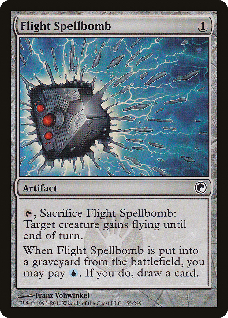 Image of Flight Spellbomb (SOM-155) - Scars of Mirrodin
