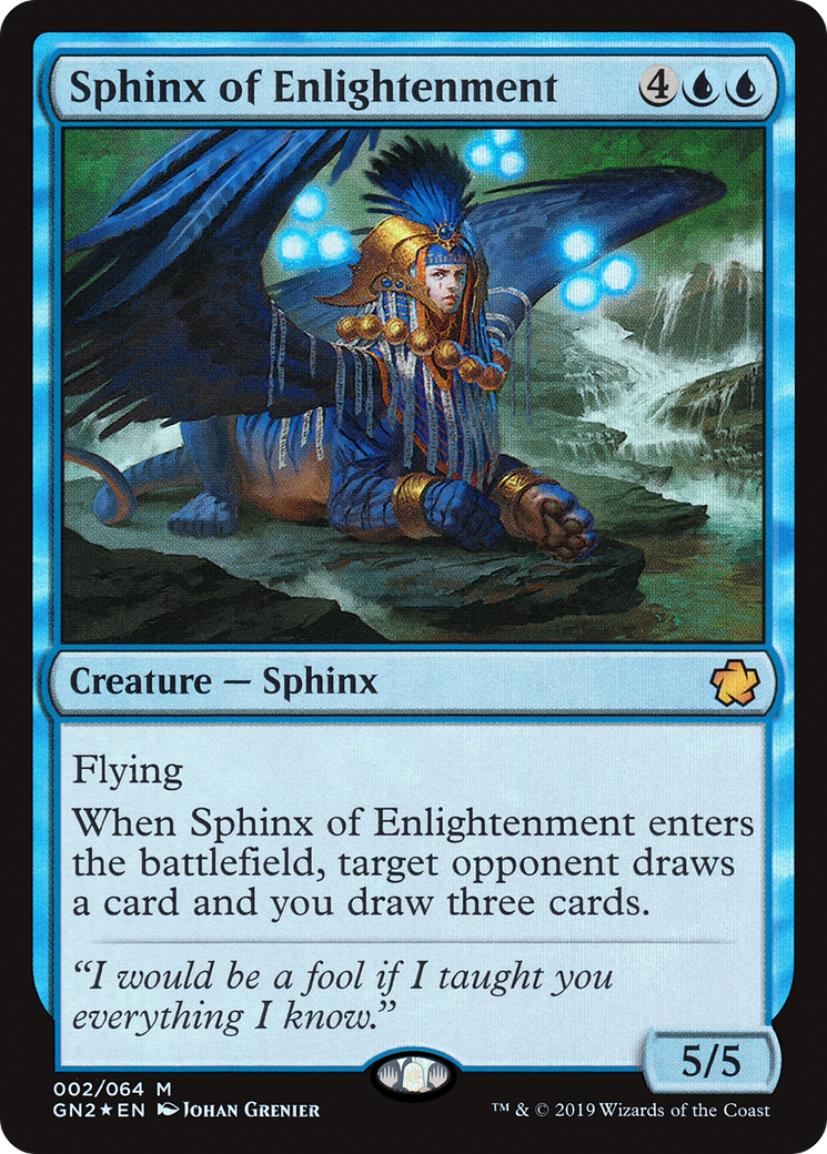 Image of Sphinx of Enlightenment (GN2-002) - Game Night 2019 Foil