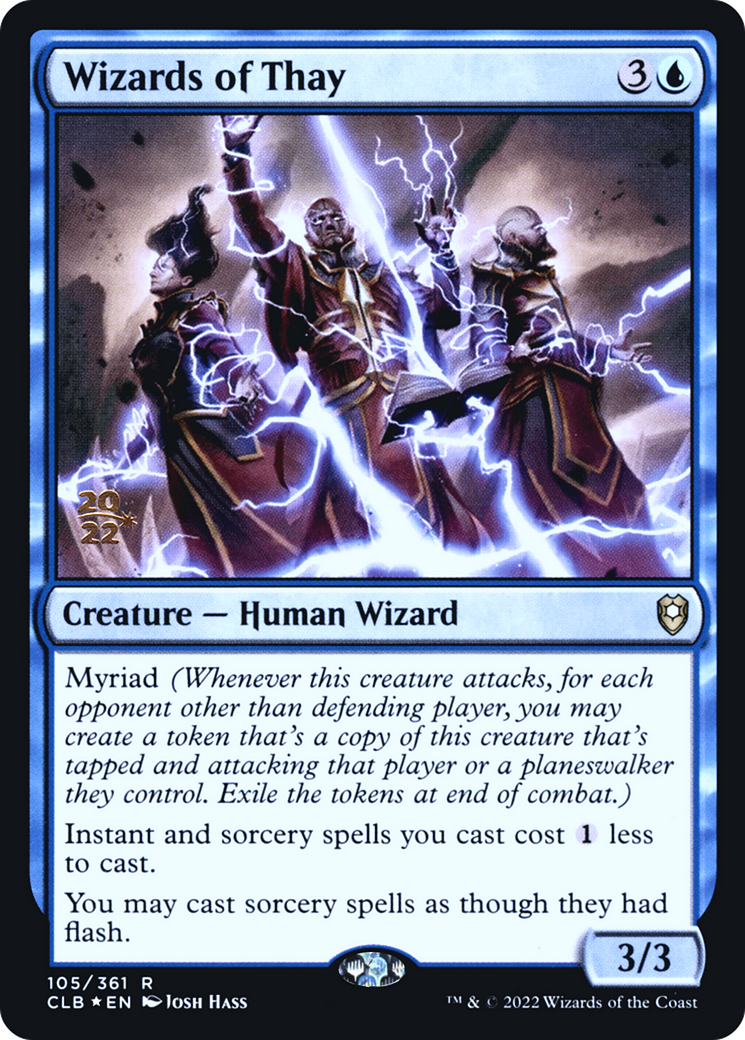 Image of Wizards of Thay (PRE-105) - Battle for Baldur's Gate Promos Foil