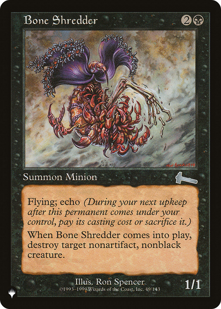 Image of Bone Shredder (LIST-ULG-49) - The List