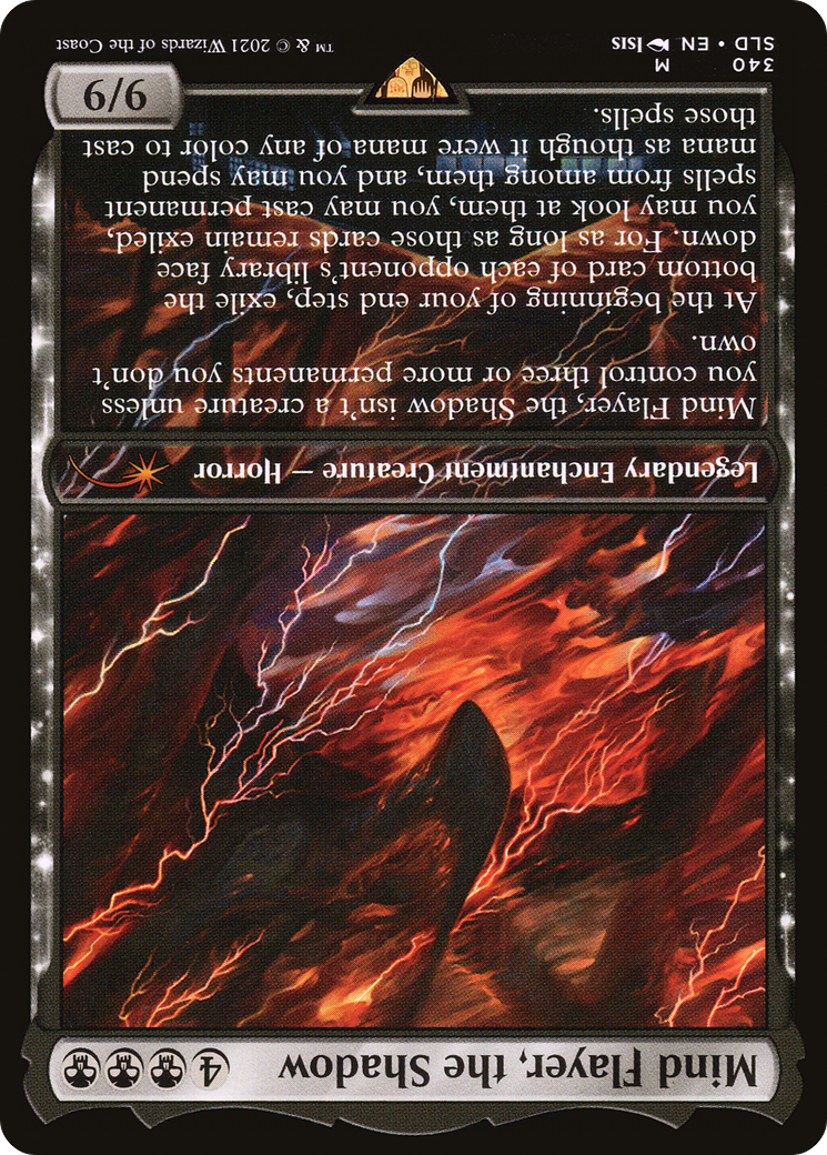 Image of Mind Flayer, the Shadow (SLD-340) - Secret Lair Drop / Mind Flayer, the Shadow: (enchantment) Foil