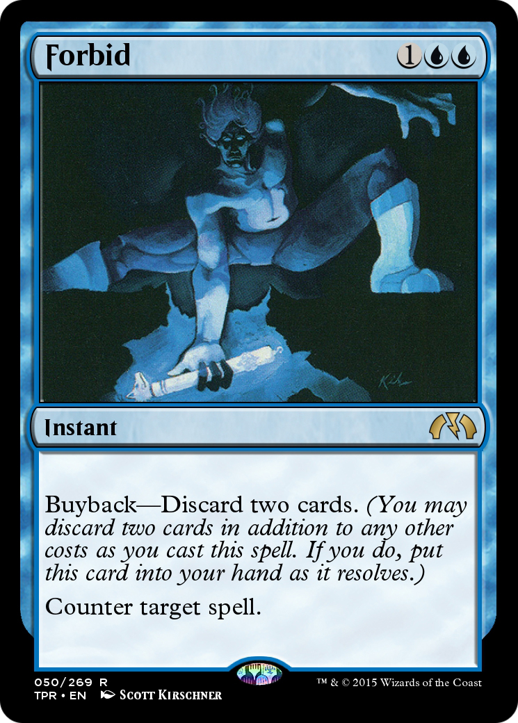 Image of Forbid (TPR-050) - Tempest Remastered Foil