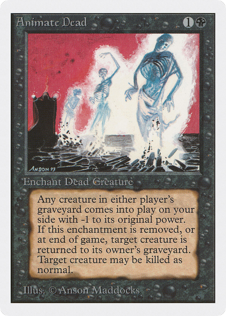 Image of Animate Dead (2ED-) - Unlimited Edition