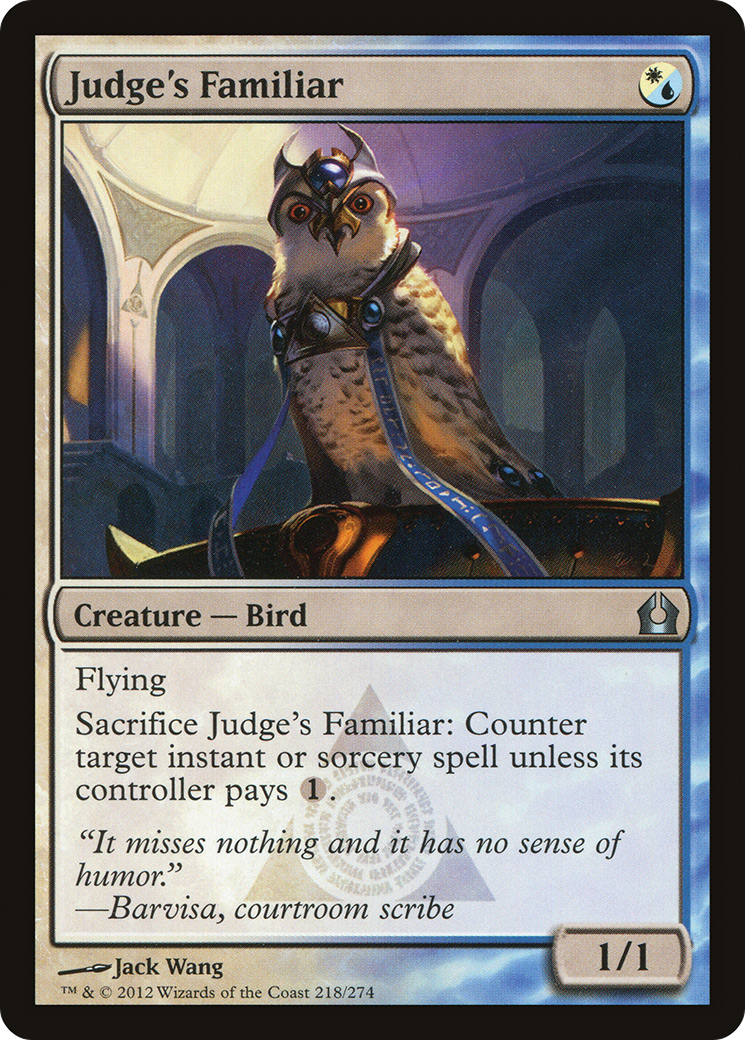 Image of Judge's Familiar (RTR-218) - Return to Ravnica Foil