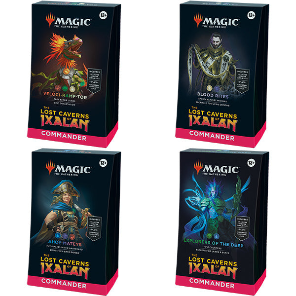 MAGIC THE GATHERING: LCI LOST CAVERNS OF IXALAN COMMANDER DECK