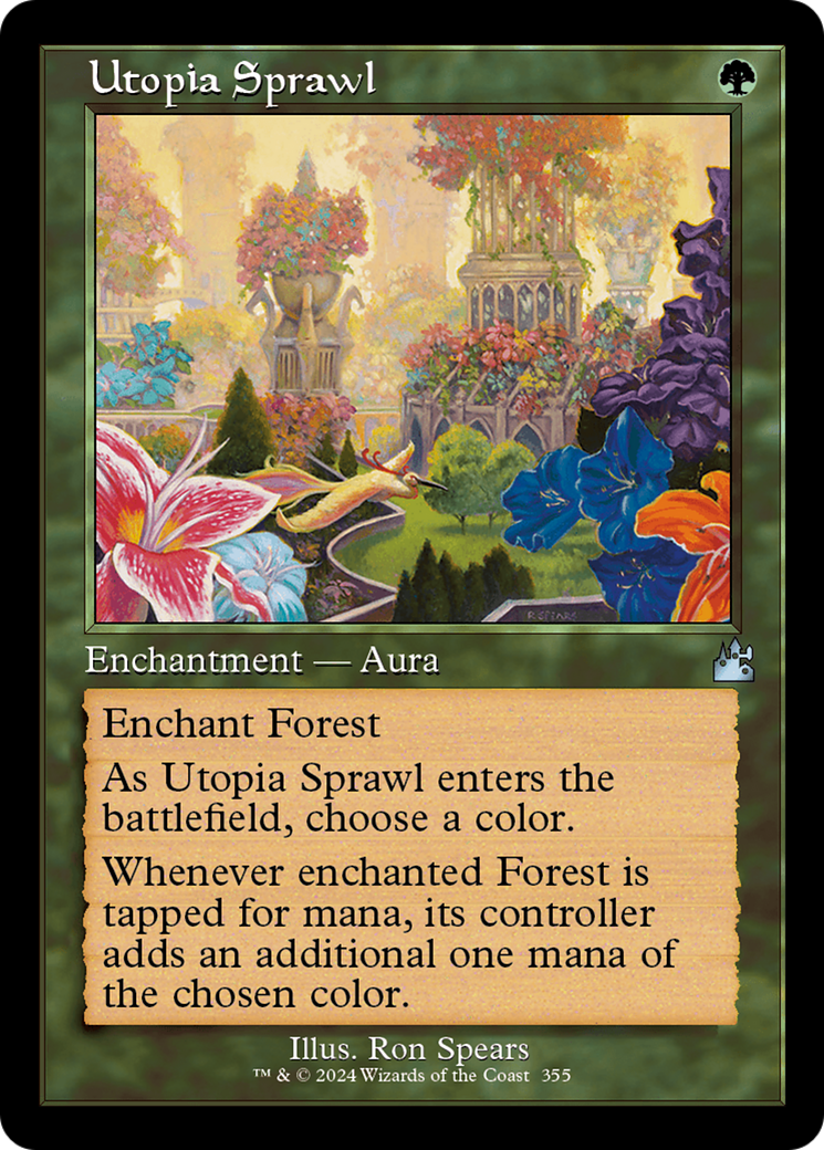 Image of Utopia Sprawl (Retro Frame) (RVR-355) - Ravnica Remastered