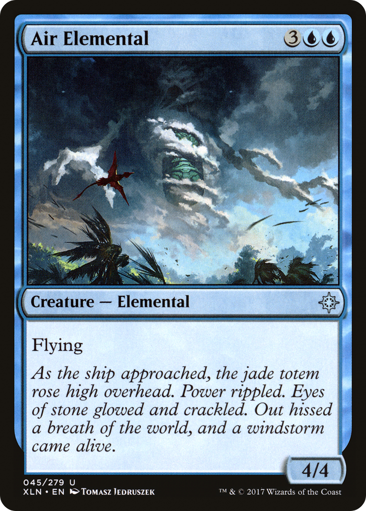 Image of Air Elemental (XLN-045) - Ixalan Foil