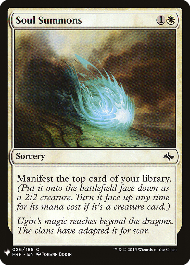 Image of Soul Summons (LIST-026) - The List