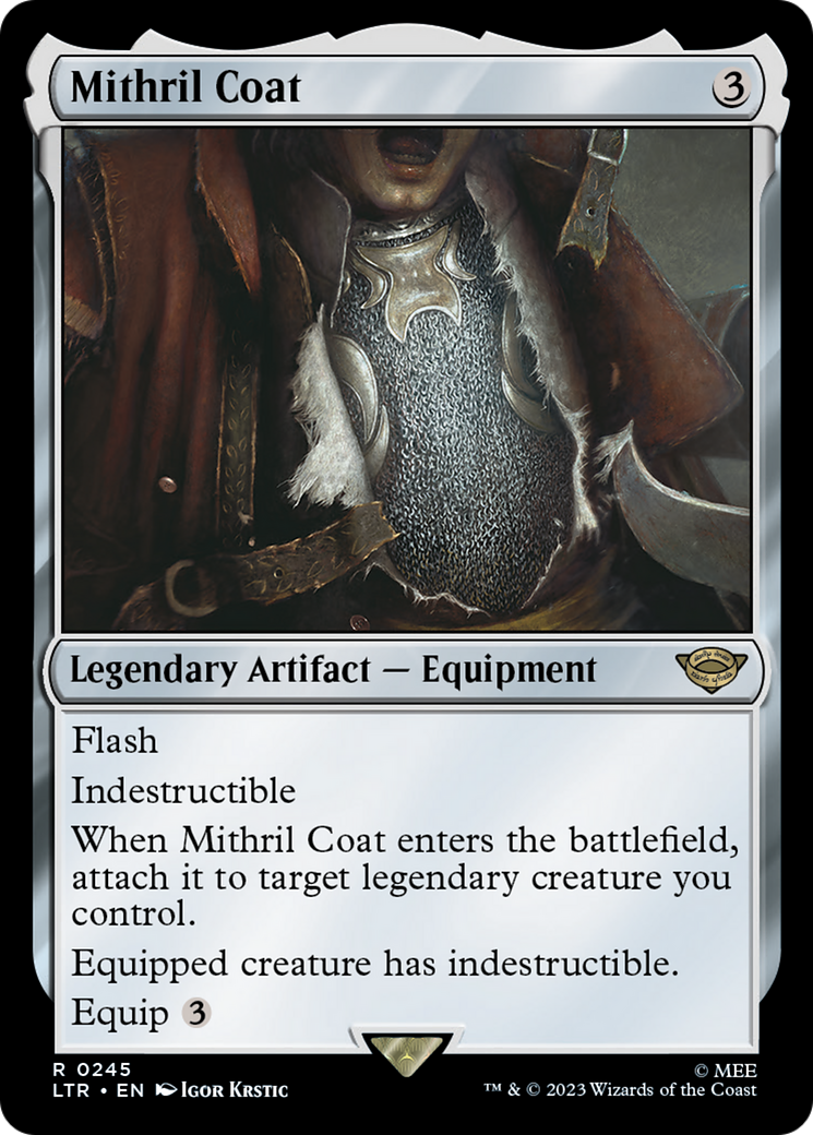 Image of Mithril Coat (LTR-245) - The Lord of the Rings: Tales of Middle-earth Foil