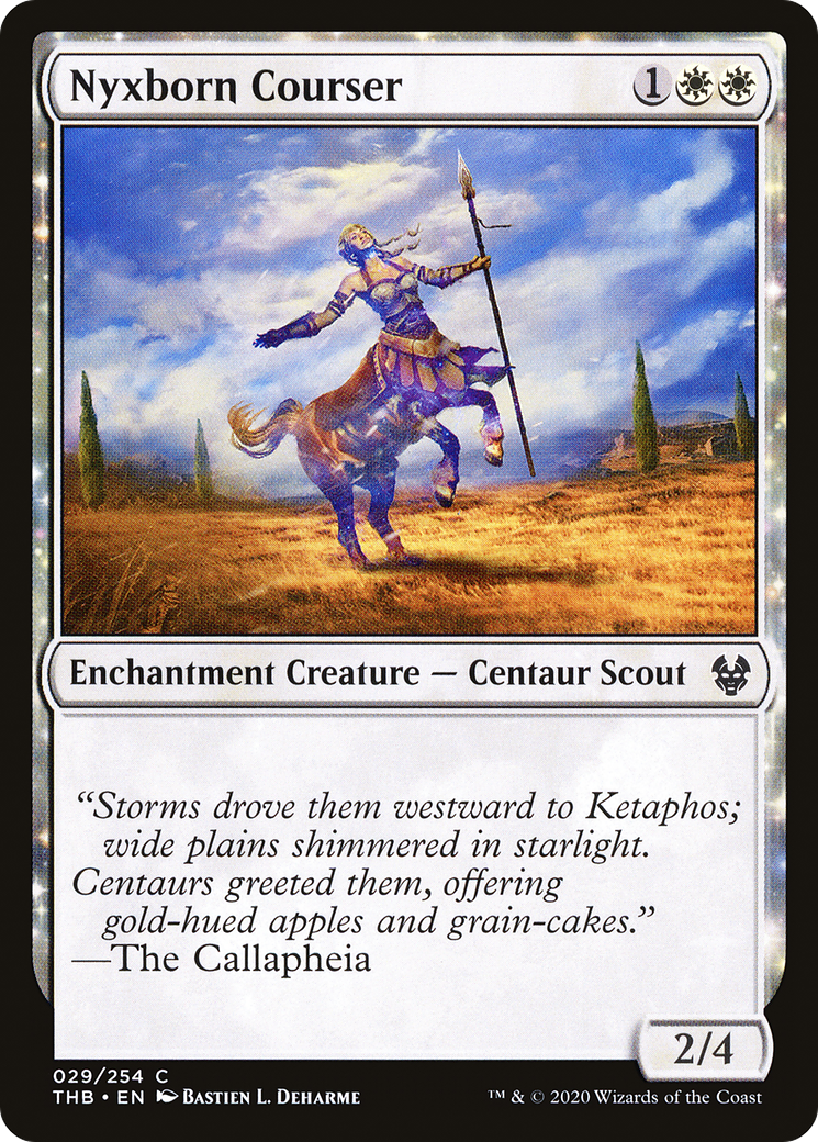 Image of Nyxborn Courser (THB-029) - Theros Beyond Death: (enchantment)