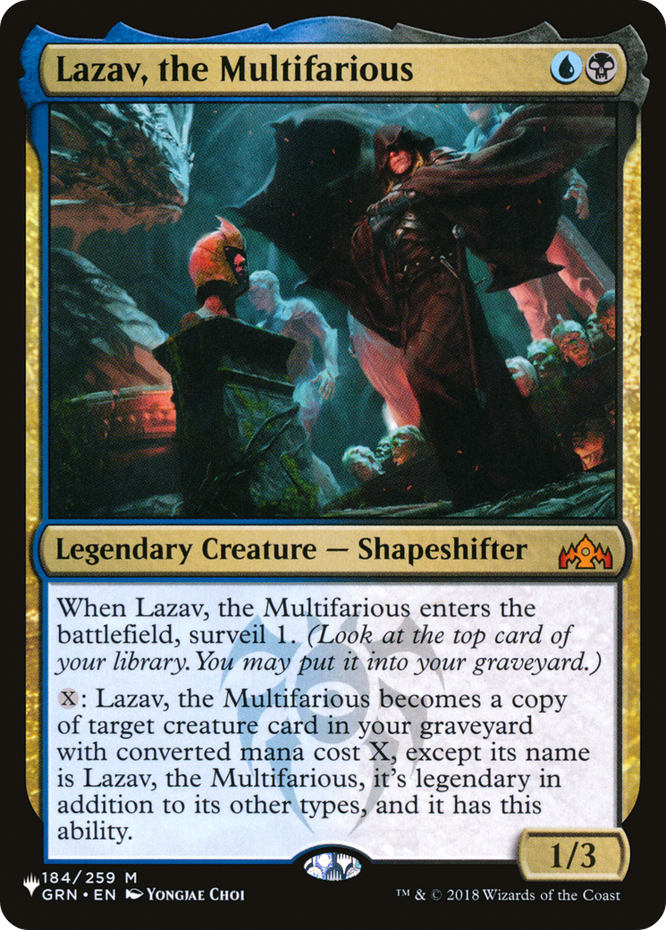 Image of Lazav, the Multifarious (LIST-GRN-184) - The List