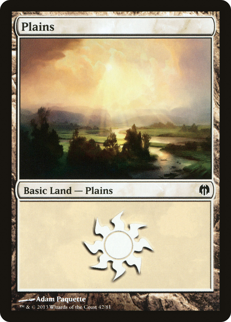 Image of Plains (42) (DDL-042) - Duel Decks: Heroes vs. Monsters