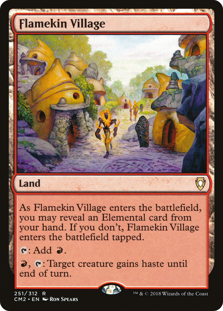Image of Flamekin Village (CM2-251) - Commander Anthology Volume II
