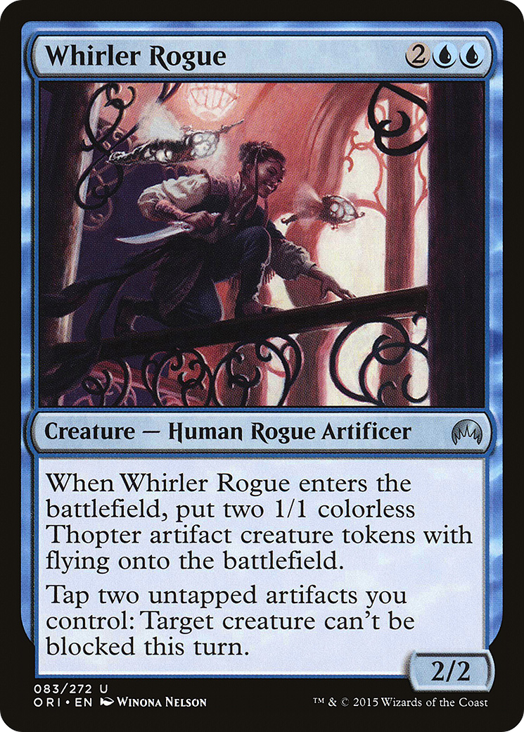 Image of Whirler Rogue (ORI-083) - Magic Origins Foil