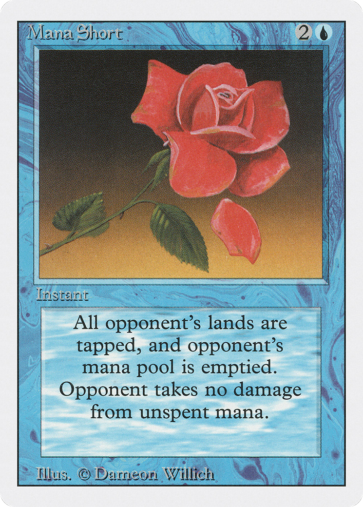 Image of Mana Short (3ED-) - Revised Edition