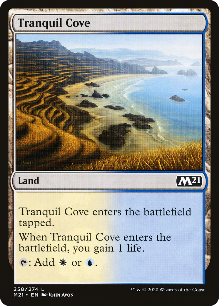 Image of Tranquil Cove (M21-258) - Core Set 2021 Foil