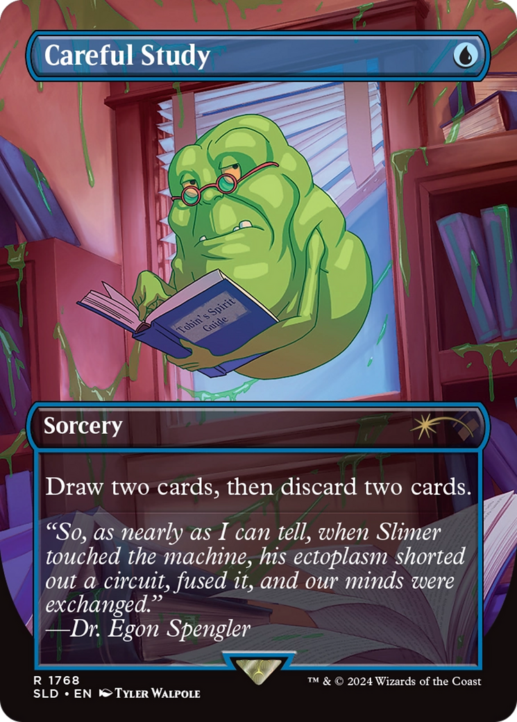 Image of Careful Study (SLD-1768) - Secret Lair Drop (Borderless)