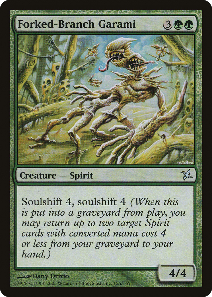 Image of Forked-Branch Garami (BOK-125) - Betrayers of Kamigawa Foil