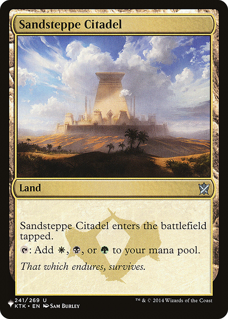 Image of Sandsteppe Citadel (KTK) (LIST-KTK-241) - The List