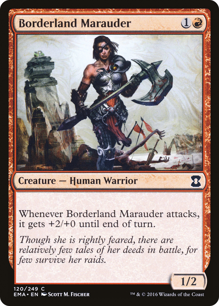 Image of Borderland Marauder (EMA-120) - Eternal Masters Foil