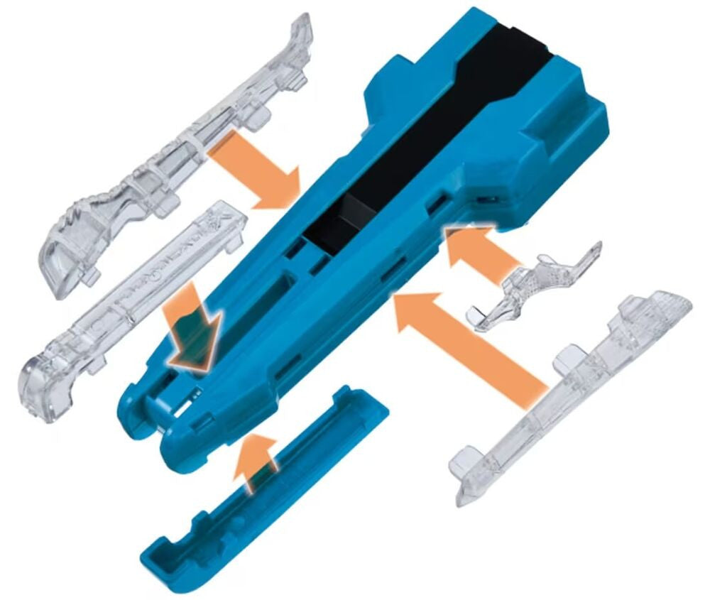 Image of TAKARA TOMY Beyblade X Rubber Custom Grip (Blue Ver.) BX-42