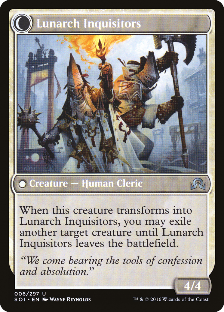 Image of Avacynian Missionaries (SOI-006) - Shadows over Innistrad: (Double Faced Transform) Foil