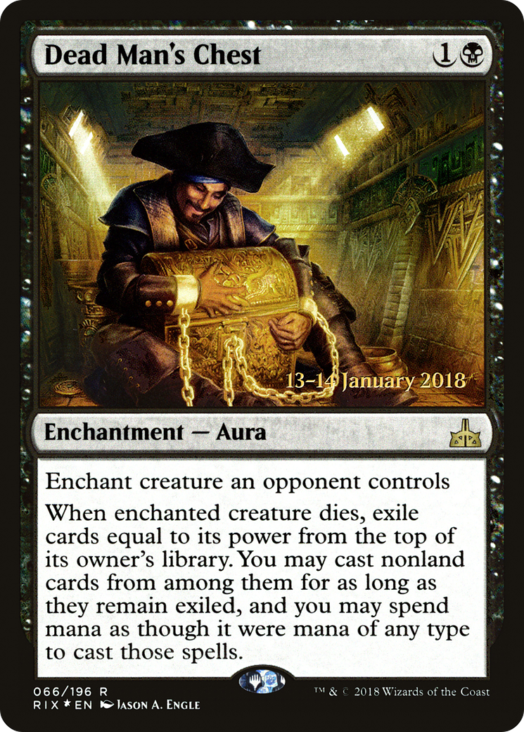 Image of Dead Man's Chest (PRE-066) - Rivals of Ixalan Promos Foil