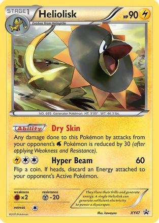 Image of Heliolisk XY47  - Holofoil XY Promos - Promo