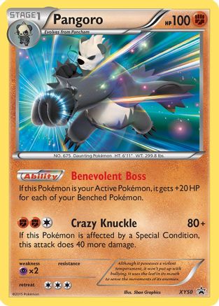 Image of Pangoro XY50  - Holofoil XY Promos - Promo