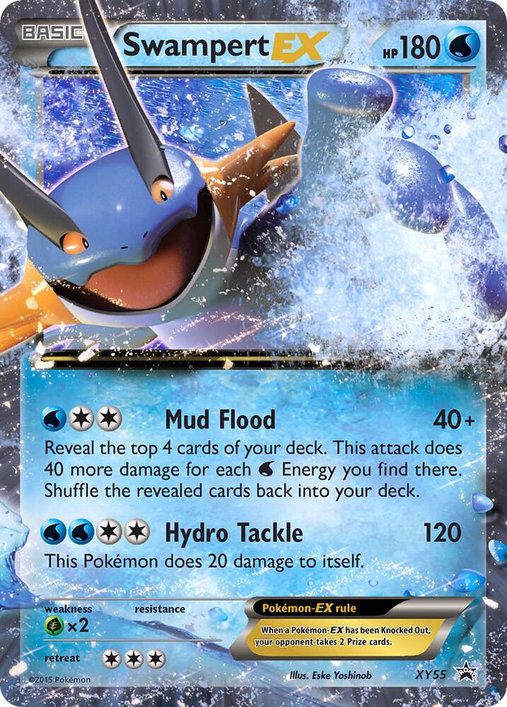 Pokemon Swampert EX - XY55 - XY Promos (PR) HP