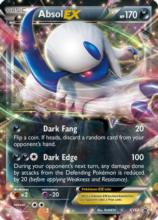 Image of Absol EX XY62  - Holofoil XY Promos - Promo