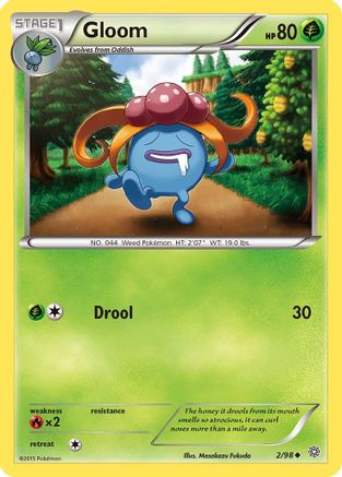 Image of Gloom 002/98  XY  Ancient Origins - Uncommon
