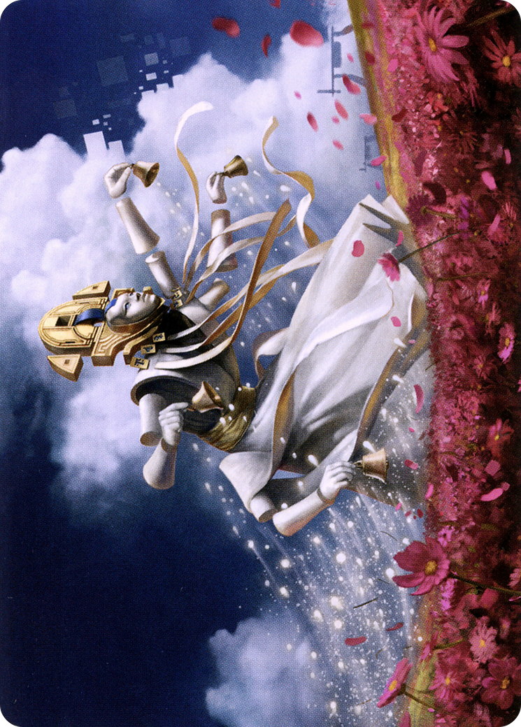 Image of Myojin of Blooming Dawn // Myojin of Blooming Dawn (ANEO-033) - Neon Dynasty Art Series (Borderless) Foil