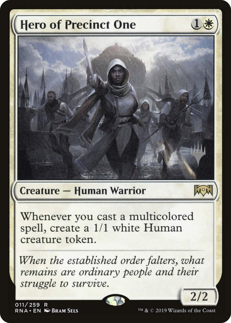 Image of Hero of Precinct One (PPELD-011) - Ravnica Allegiance Promos