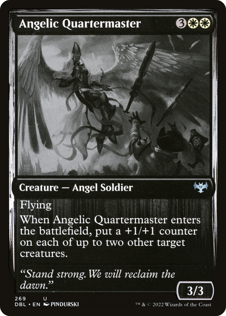 Image of Angelic Quartermaster (DBL-269) - Innistrad: Double Feature