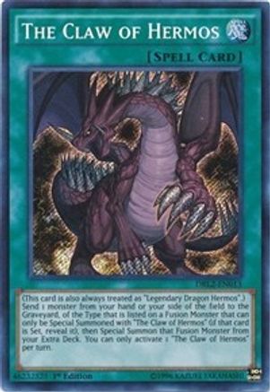 Image of The Claw of Hermos (DRL2-EN013) - Dragons of Legend 2 1st Edition