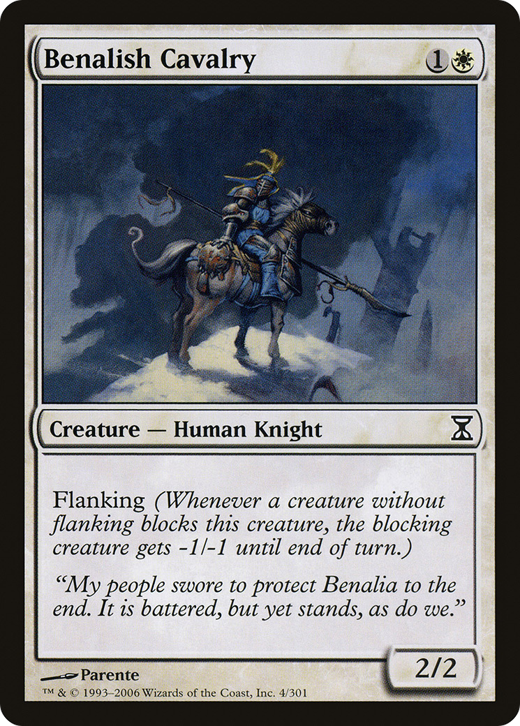 Image of Benalish Cavalry (TSP-004) - Time Spiral