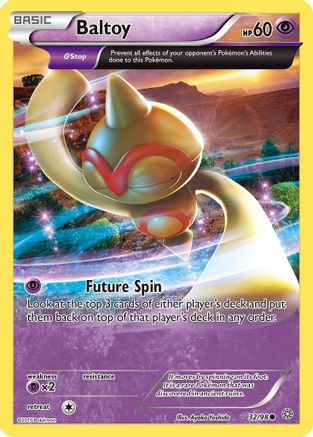 Image of Baltoy (32) 032/98  - Reverse Holofoil XY  Ancient Origins - Common