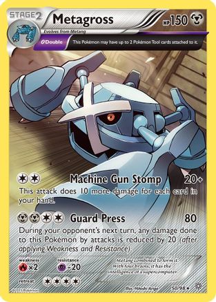 Image of Metagross (50) 050/98  - Reverse Holofoil XY  Ancient Origins - Rare