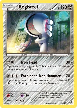Image of Registeel 051/98  XY  Ancient Origins - Rare