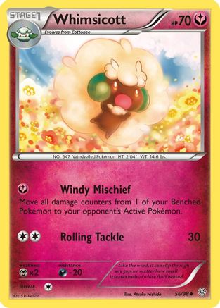 Image of Whimsicott 056/98  XY  Ancient Origins - Uncommon