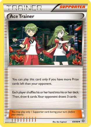 Image of Ace Trainer 069/98  XY  Ancient Origins - Uncommon
