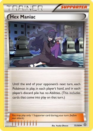 Image of Hex Maniac 075/98  - Reverse Holofoil XY  Ancient Origins - Uncommon
